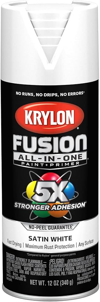 Krylon Fusion All-In-One Adhesive Spray Paint for Indoor/Outdoor